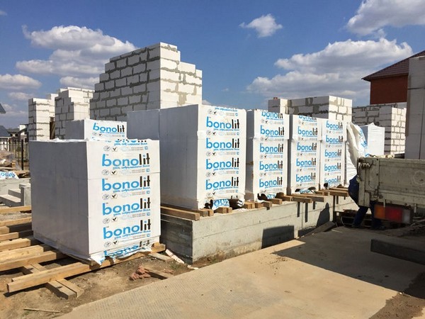 Газобетонные блоки Bonolit г. Малоярославец D500 B2,5 625х200х400