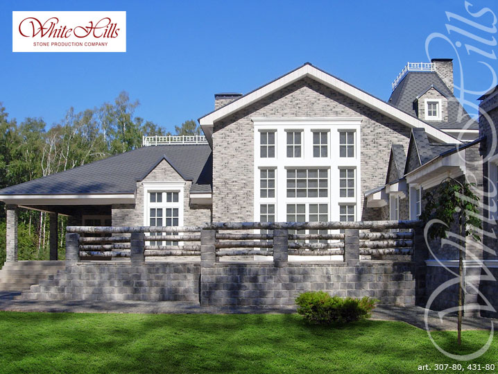 Облицовочный камень White Hills, Бремен Брик, цвет 307-80